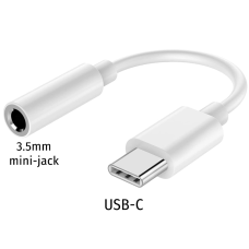 USB-C naar jack adapter